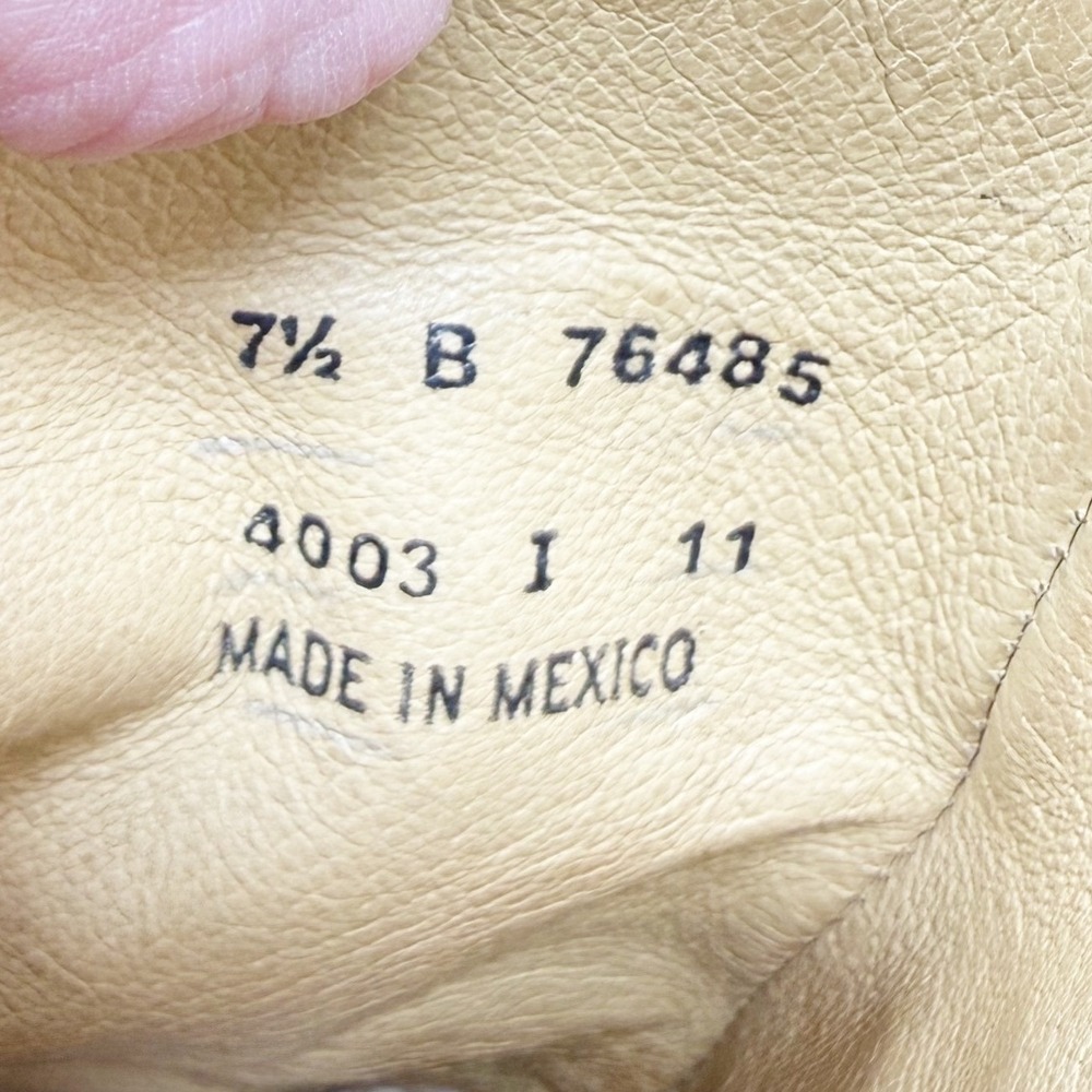 Frye Harness Suede Short Ankle Boots Beige‎ Tan Leather Straps 7.5 - Picture 13 of 14